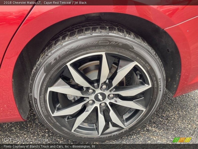 Cajun Red Tintcoat / Jet Black 2018 Chevrolet Malibu LT