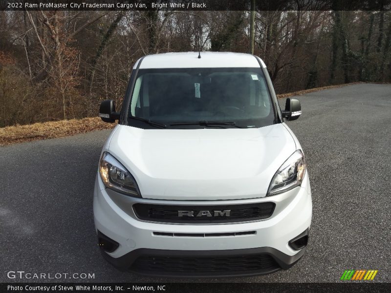 Bright White / Black 2022 Ram ProMaster City Tradesman Cargo Van