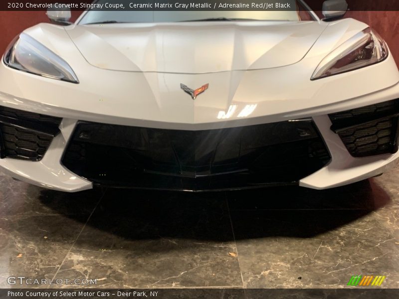 Ceramic Matrix Gray Metallic / Adrenaline Red/Jet Black 2020 Chevrolet Corvette Stingray Coupe