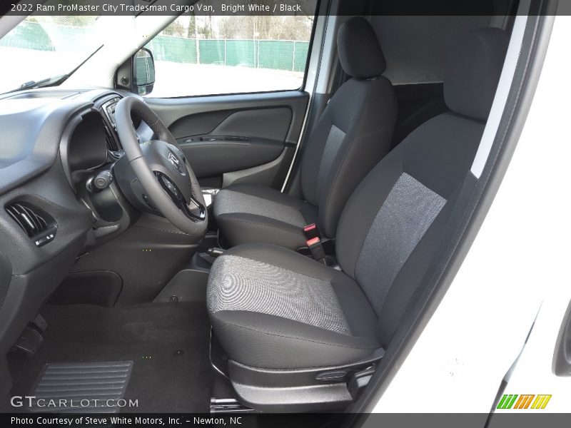 Front Seat of 2022 ProMaster City Tradesman Cargo Van