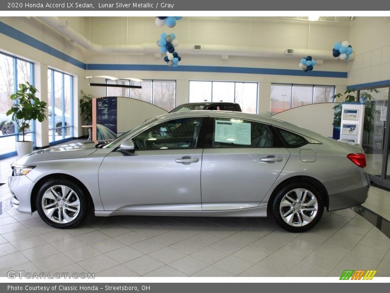 Lunar Silver Metallic / Gray 2020 Honda Accord LX Sedan