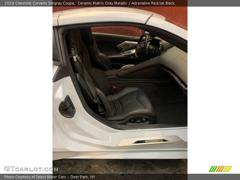 Ceramic Matrix Gray Metallic / Adrenaline Red/Jet Black 2020 Chevrolet Corvette Stingray Coupe