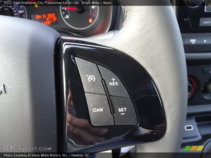 Bright White / Black 2022 Ram ProMaster City Tradesman Cargo Van