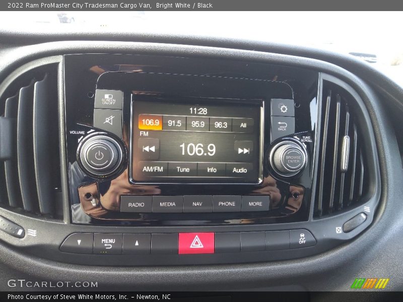 Controls of 2022 ProMaster City Tradesman Cargo Van