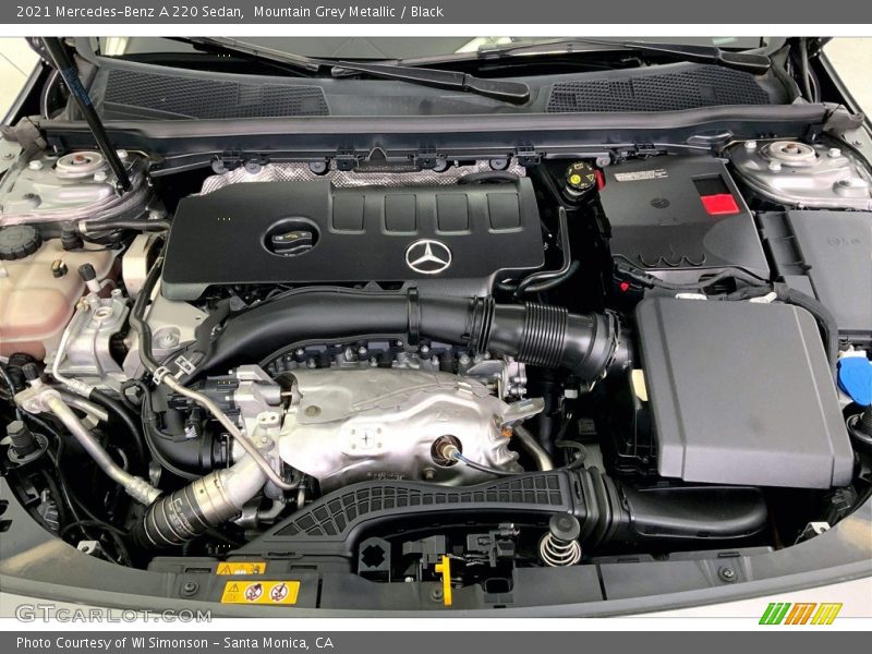 Mountain Grey Metallic / Black 2021 Mercedes-Benz A 220 Sedan