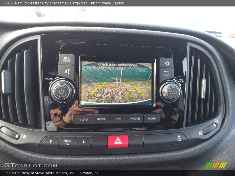 Controls of 2022 ProMaster City Tradesman Cargo Van