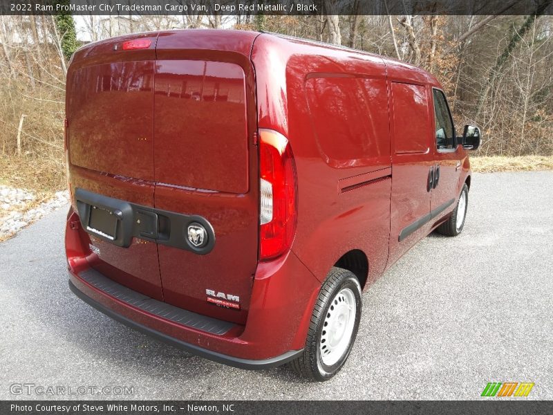  2022 ProMaster City Tradesman Cargo Van Deep Red Metallic