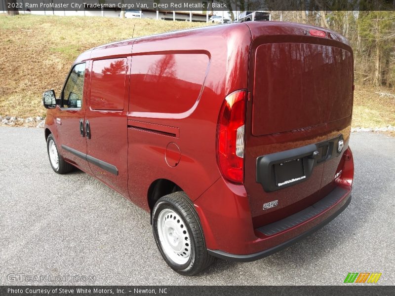  2022 ProMaster City Tradesman Cargo Van Deep Red Metallic