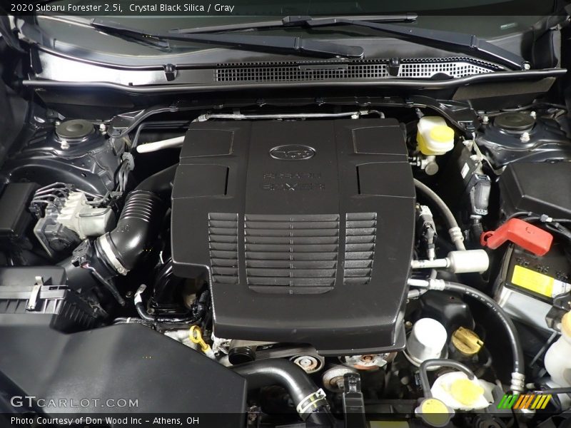 Crystal Black Silica / Gray 2020 Subaru Forester 2.5i
