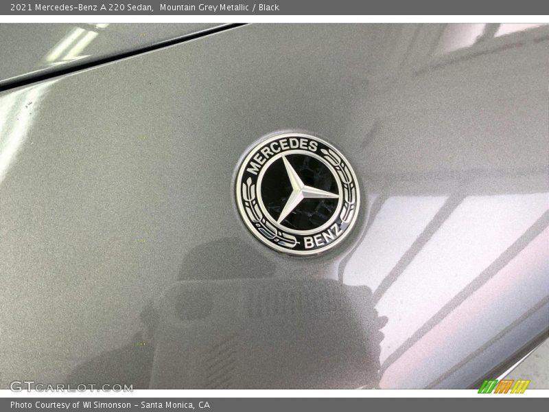 Mountain Grey Metallic / Black 2021 Mercedes-Benz A 220 Sedan