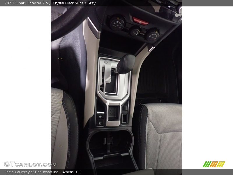 Crystal Black Silica / Gray 2020 Subaru Forester 2.5i