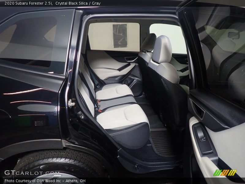 Crystal Black Silica / Gray 2020 Subaru Forester 2.5i