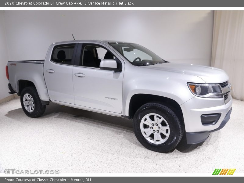 Silver Ice Metallic / Jet Black 2020 Chevrolet Colorado LT Crew Cab 4x4