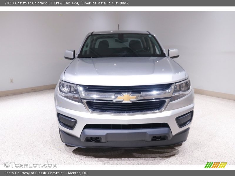 Silver Ice Metallic / Jet Black 2020 Chevrolet Colorado LT Crew Cab 4x4