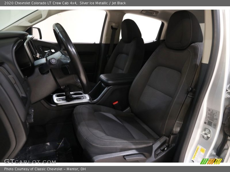 Silver Ice Metallic / Jet Black 2020 Chevrolet Colorado LT Crew Cab 4x4