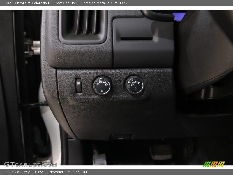 Silver Ice Metallic / Jet Black 2020 Chevrolet Colorado LT Crew Cab 4x4