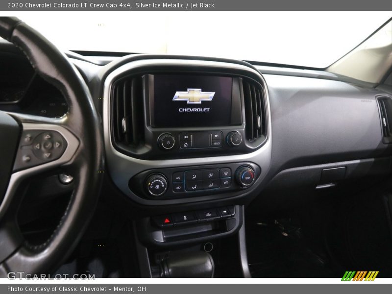 Silver Ice Metallic / Jet Black 2020 Chevrolet Colorado LT Crew Cab 4x4