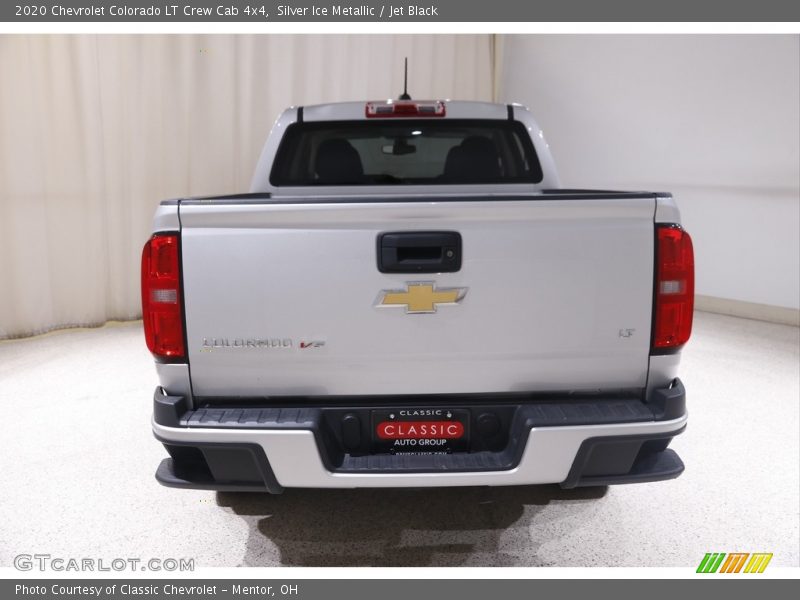Silver Ice Metallic / Jet Black 2020 Chevrolet Colorado LT Crew Cab 4x4