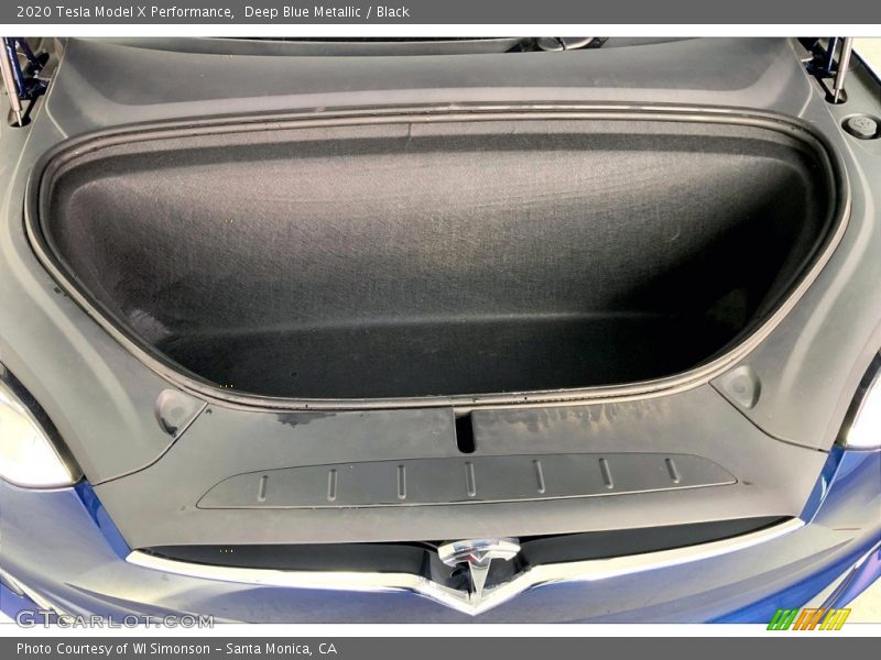  2020 Model X Performance Trunk