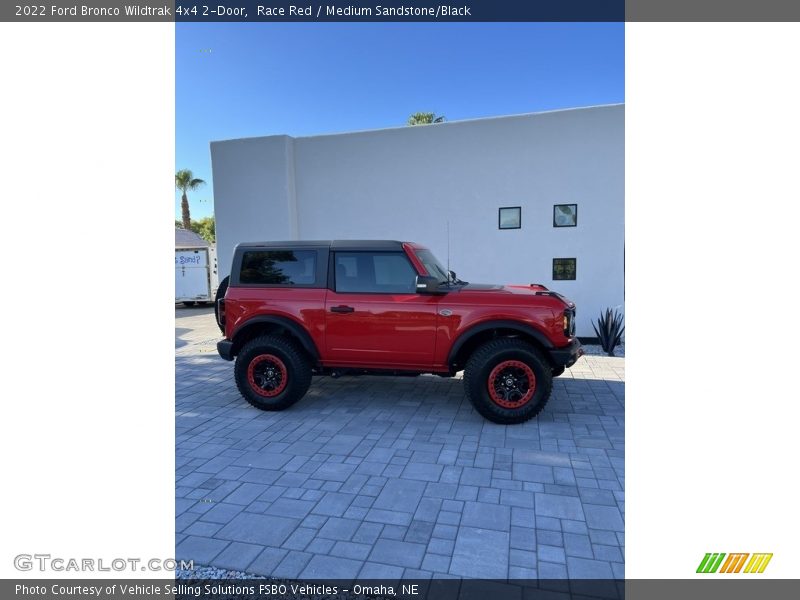 Race Red / Medium Sandstone/Black 2022 Ford Bronco Wildtrak 4x4 2-Door