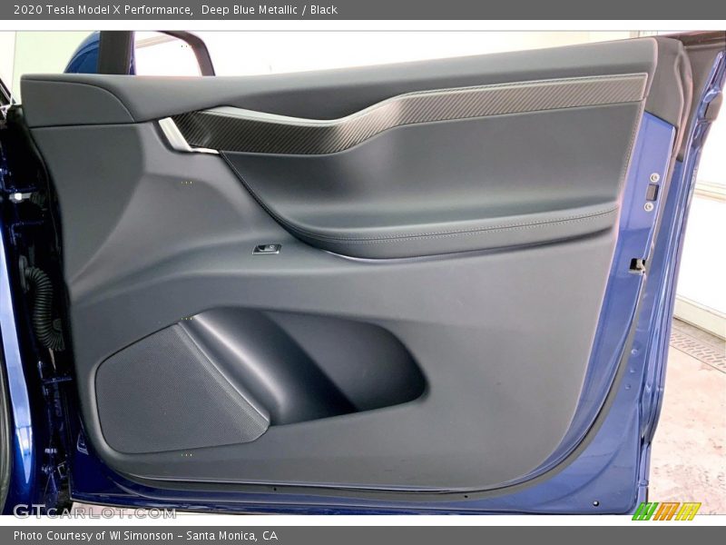 Door Panel of 2020 Model X Performance