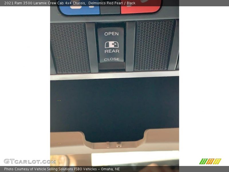 Delmonico Red Pearl / Black 2021 Ram 3500 Laramie Crew Cab 4x4 Chassis