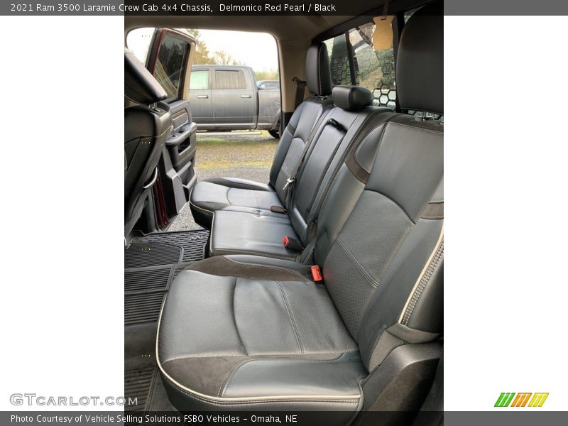 Delmonico Red Pearl / Black 2021 Ram 3500 Laramie Crew Cab 4x4 Chassis