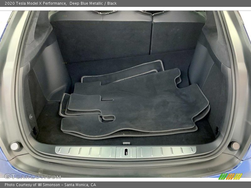  2020 Model X Performance Trunk