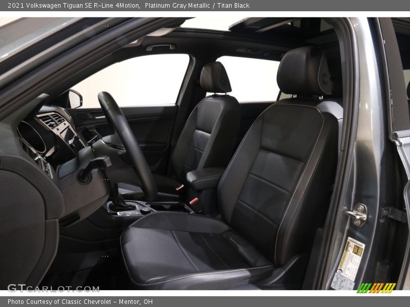 Front Seat of 2021 Tiguan SE R-Line 4Motion