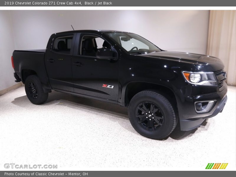 Black / Jet Black 2019 Chevrolet Colorado Z71 Crew Cab 4x4