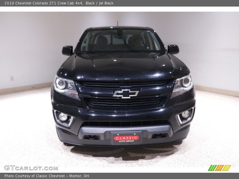 Black / Jet Black 2019 Chevrolet Colorado Z71 Crew Cab 4x4