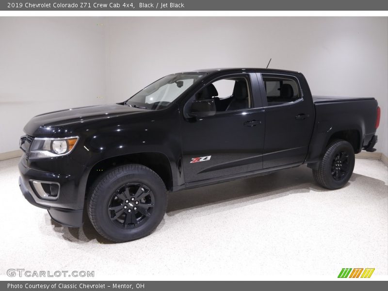 Black / Jet Black 2019 Chevrolet Colorado Z71 Crew Cab 4x4