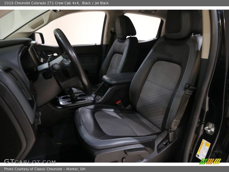 Black / Jet Black 2019 Chevrolet Colorado Z71 Crew Cab 4x4