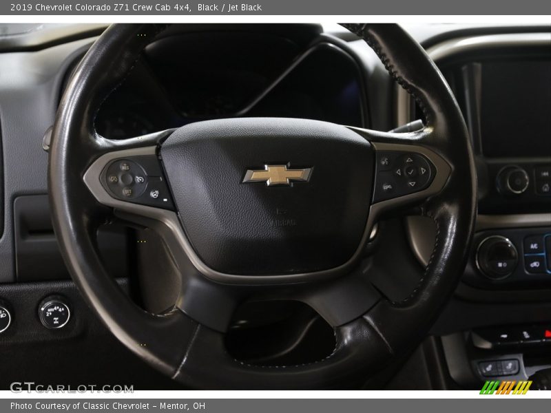 Black / Jet Black 2019 Chevrolet Colorado Z71 Crew Cab 4x4