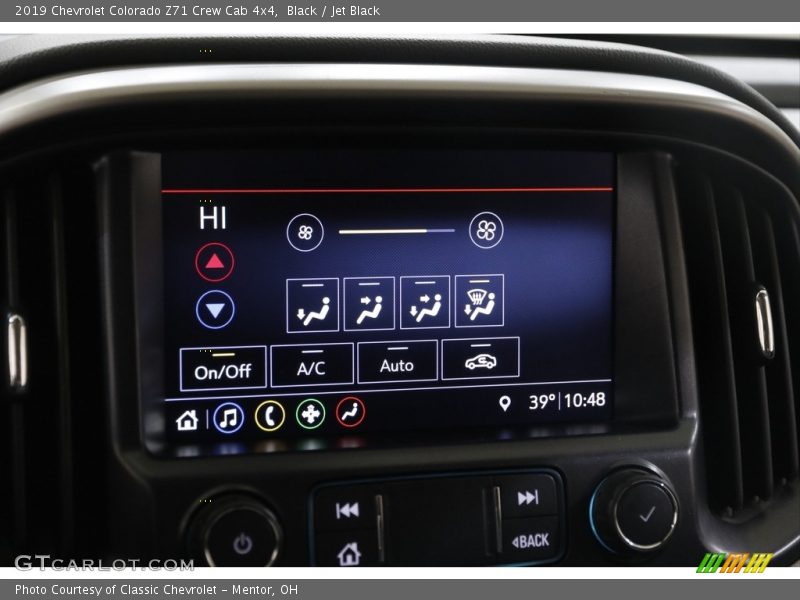 Black / Jet Black 2019 Chevrolet Colorado Z71 Crew Cab 4x4