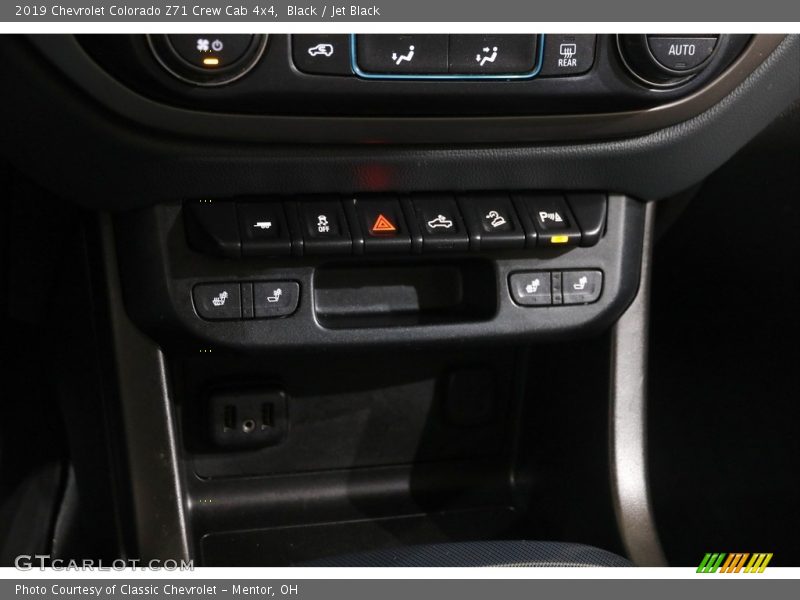 Black / Jet Black 2019 Chevrolet Colorado Z71 Crew Cab 4x4