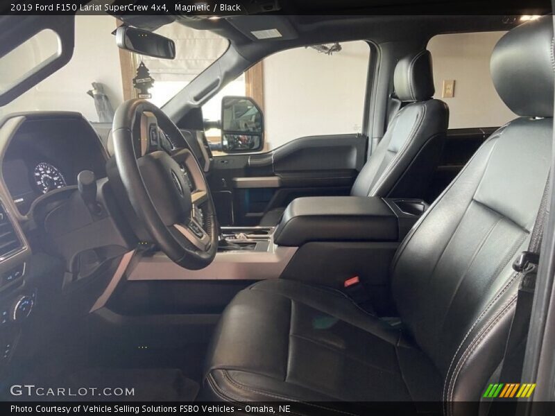 Magnetic / Black 2019 Ford F150 Lariat SuperCrew 4x4