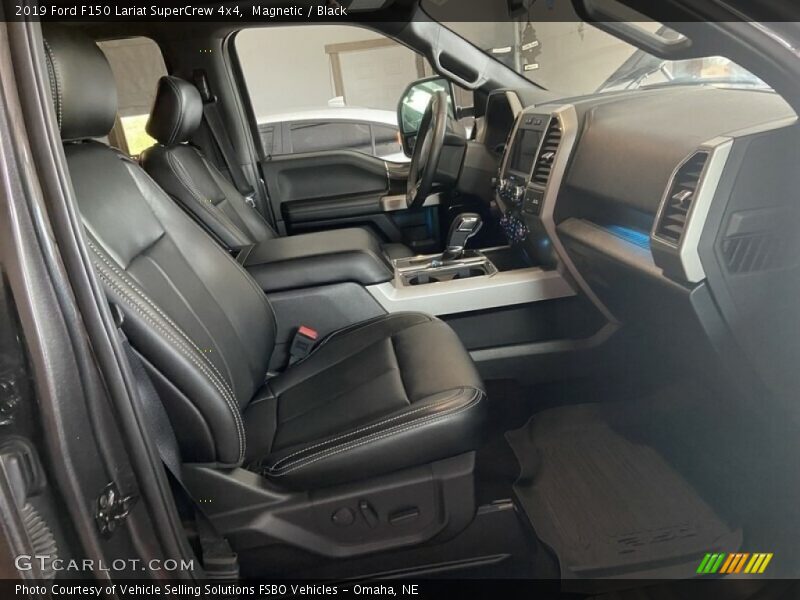 Magnetic / Black 2019 Ford F150 Lariat SuperCrew 4x4
