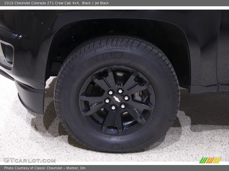 Black / Jet Black 2019 Chevrolet Colorado Z71 Crew Cab 4x4