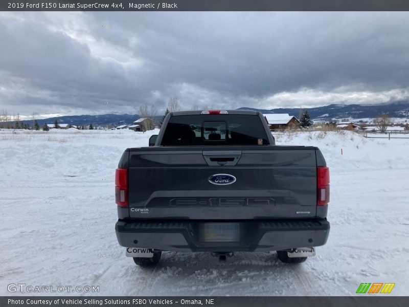 Magnetic / Black 2019 Ford F150 Lariat SuperCrew 4x4