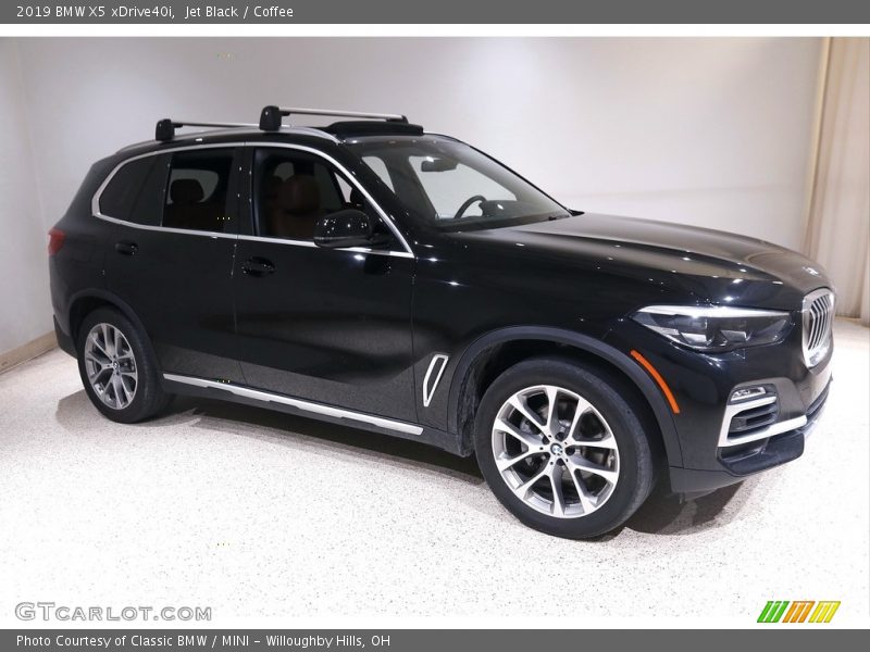 Jet Black / Coffee 2019 BMW X5 xDrive40i