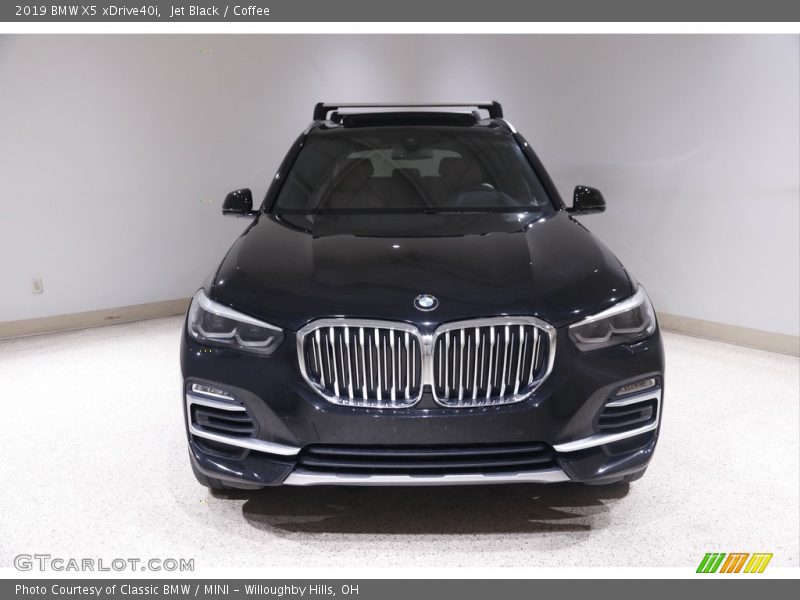 Jet Black / Coffee 2019 BMW X5 xDrive40i