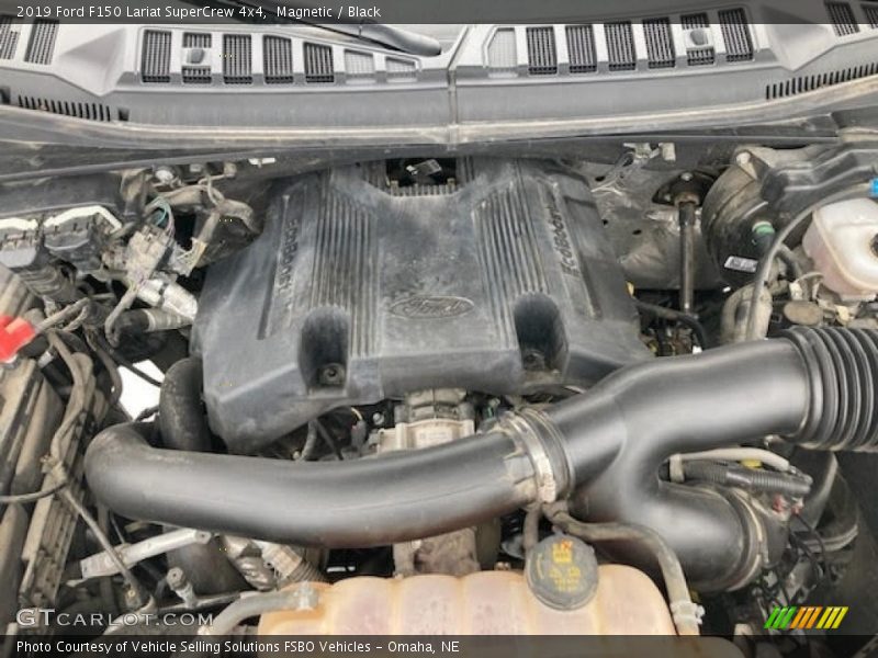 Magnetic / Black 2019 Ford F150 Lariat SuperCrew 4x4