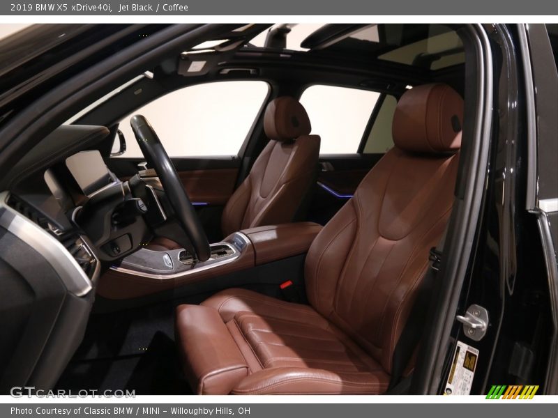 Jet Black / Coffee 2019 BMW X5 xDrive40i