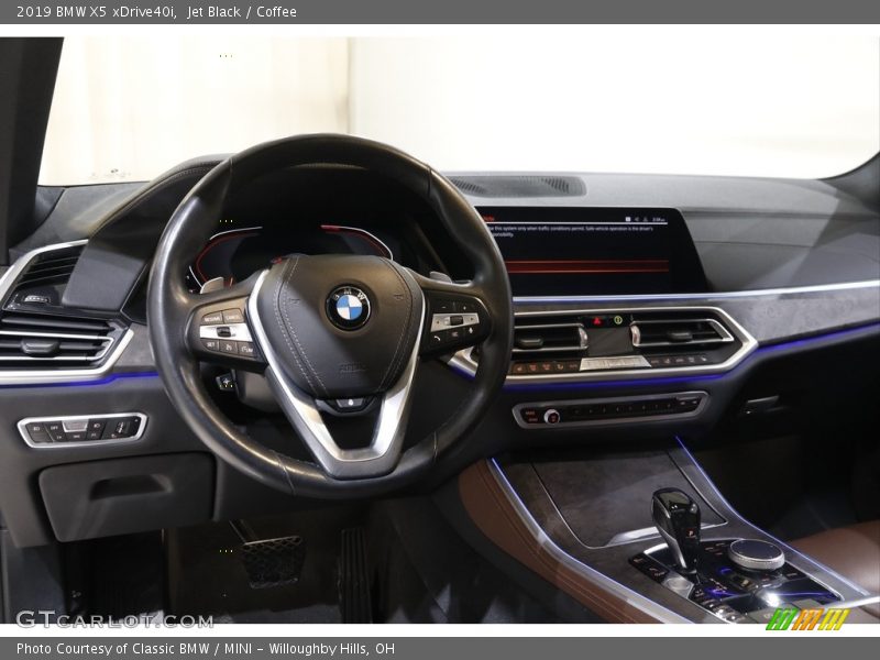Jet Black / Coffee 2019 BMW X5 xDrive40i
