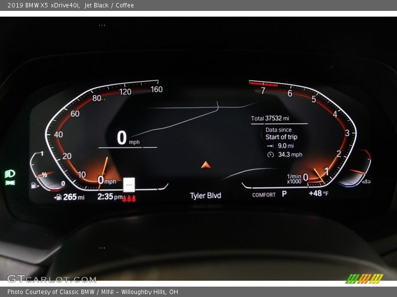 Jet Black / Coffee 2019 BMW X5 xDrive40i