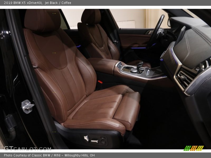 Jet Black / Coffee 2019 BMW X5 xDrive40i