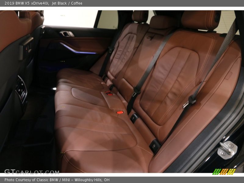 Jet Black / Coffee 2019 BMW X5 xDrive40i