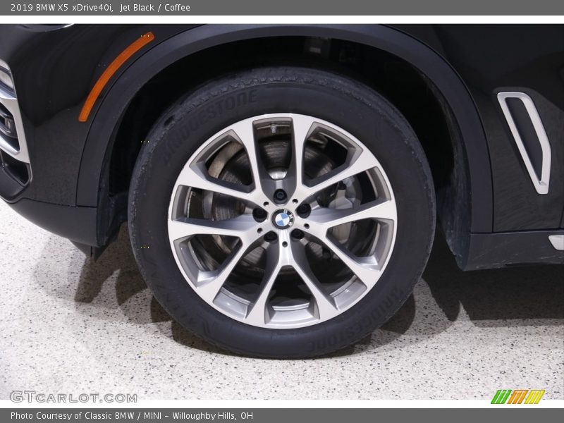 Jet Black / Coffee 2019 BMW X5 xDrive40i