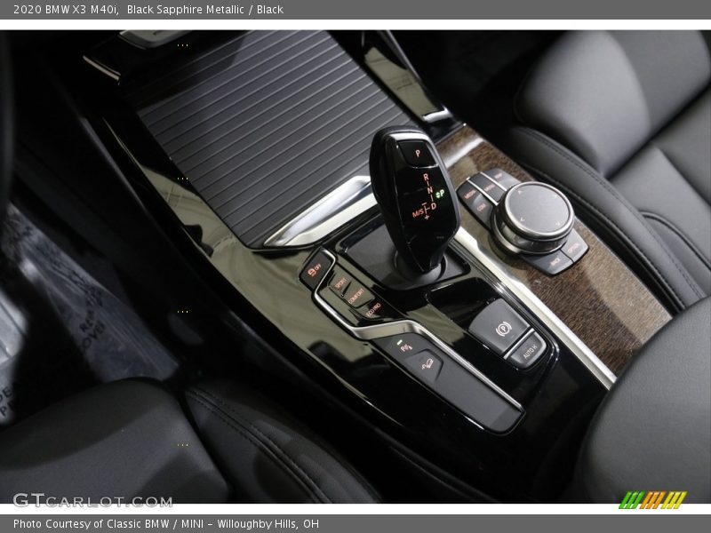 Black Sapphire Metallic / Black 2020 BMW X3 M40i